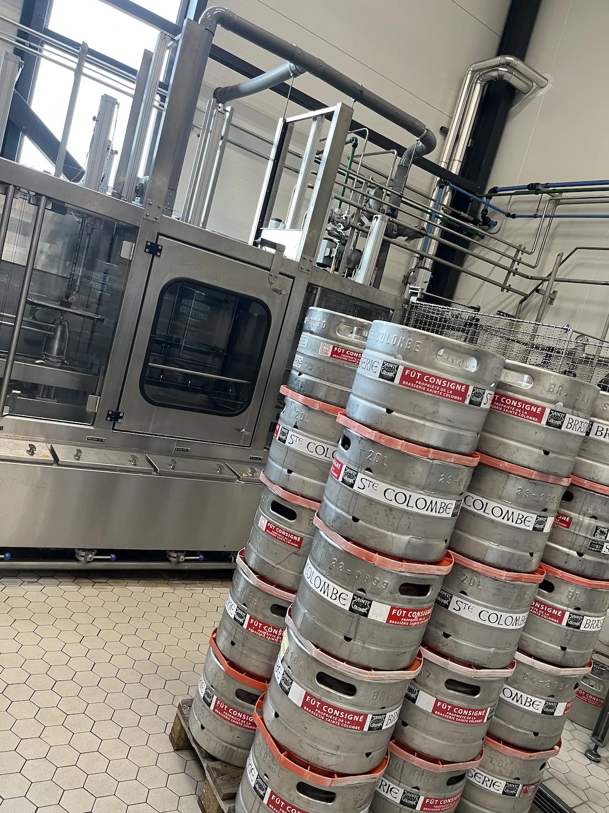 Visite de la Brasserie Sainte-Colombe - Dirigeants Commerciaux de France