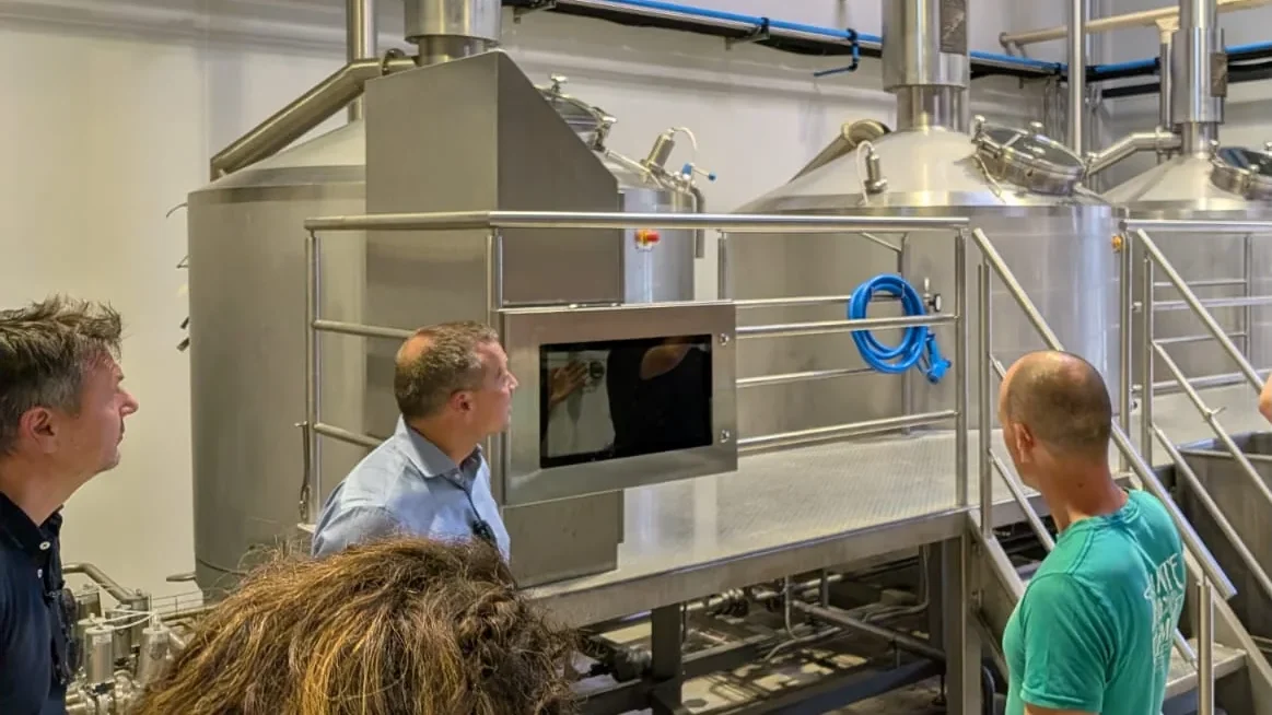 Visite de la Brasserie Sainte-Colombe - Dirigeants Commerciaux de France